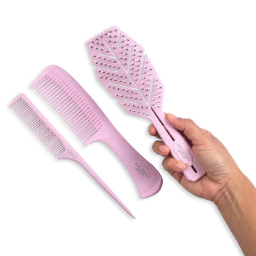 Toddler Detangler Hair Brush Travel Detangling Brushes 3Pcs Women