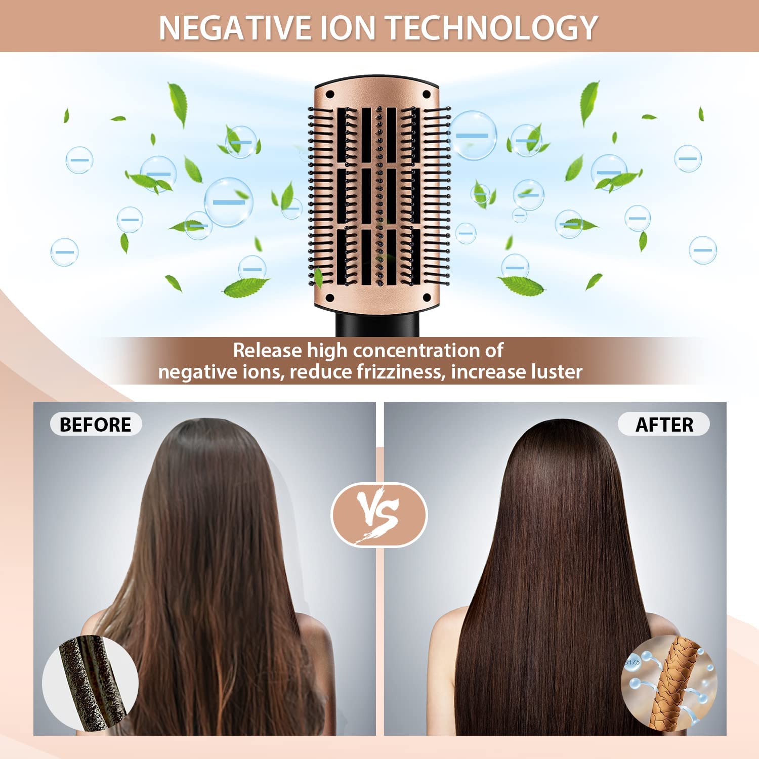 Negative ion hotsell technology hair straightener