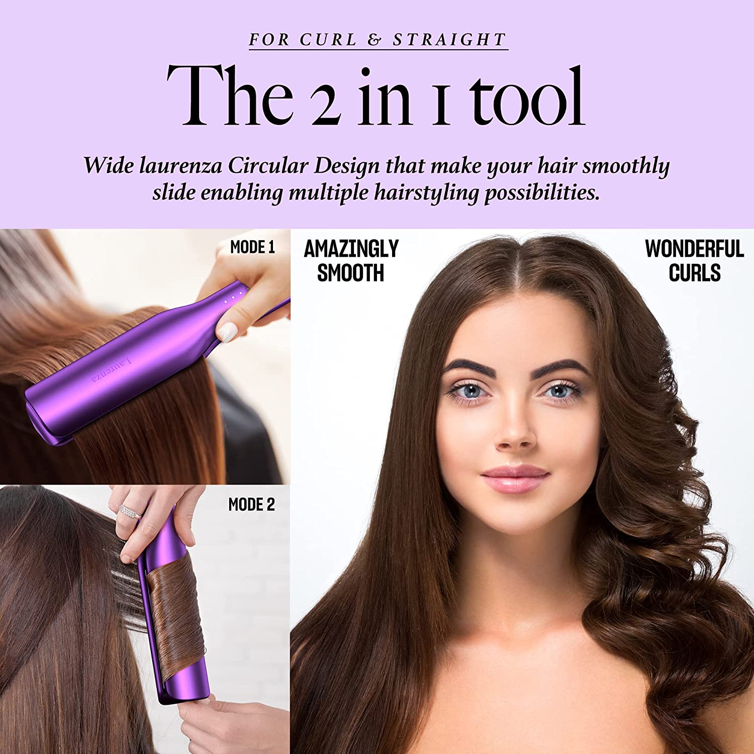 How to curl hair with a wide flat iron hotsell