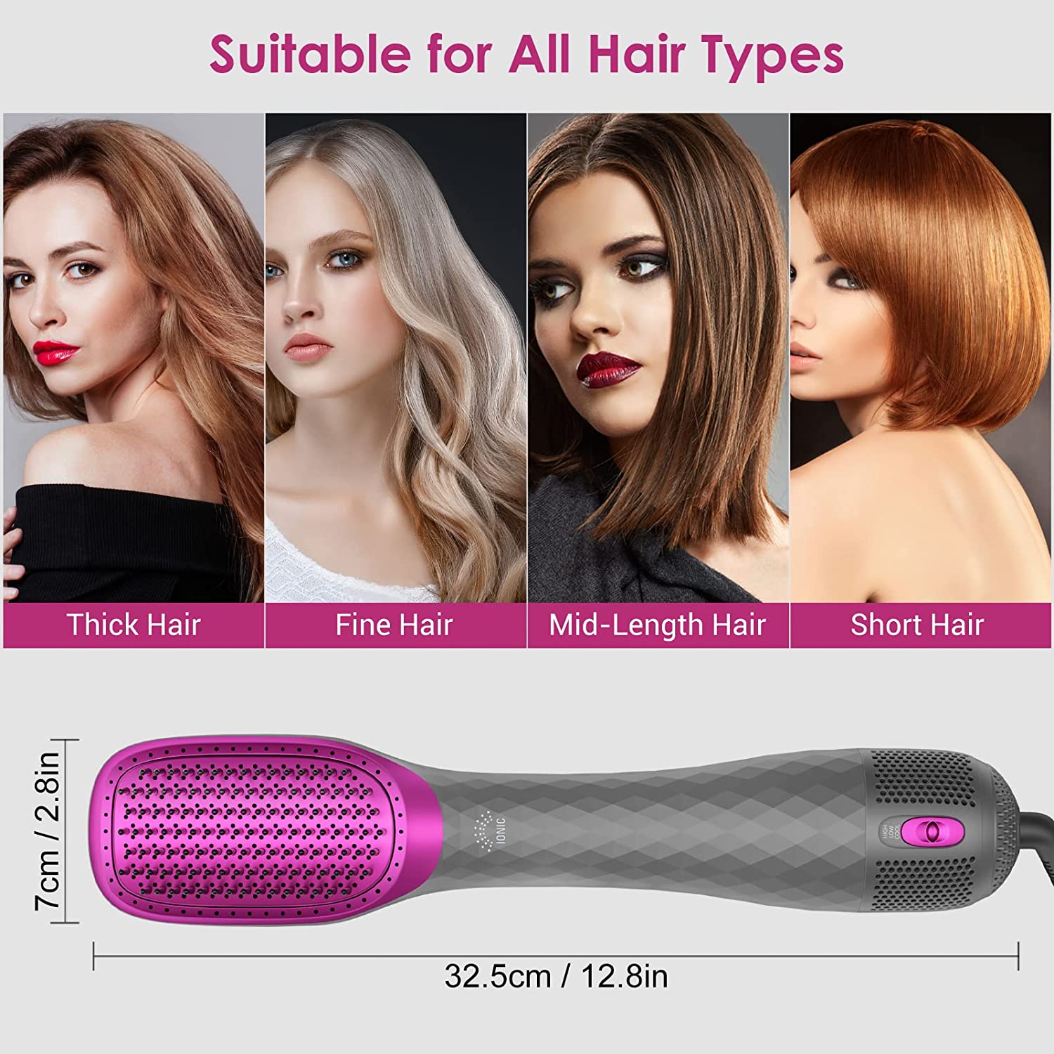 Procabello hair hotsell dryer brush