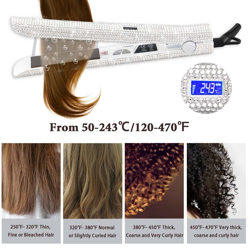 Flat ironing bleached hair best sale