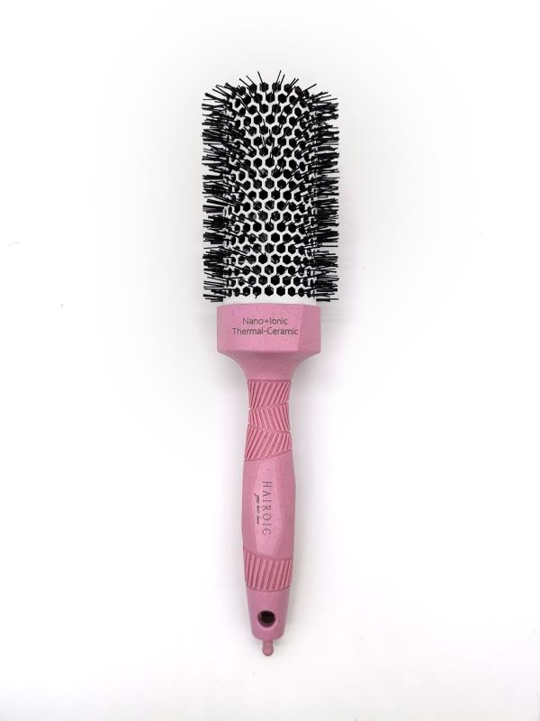 Duo Set 1.25 Ceramic Flat Iron Hair detangling Brush Set