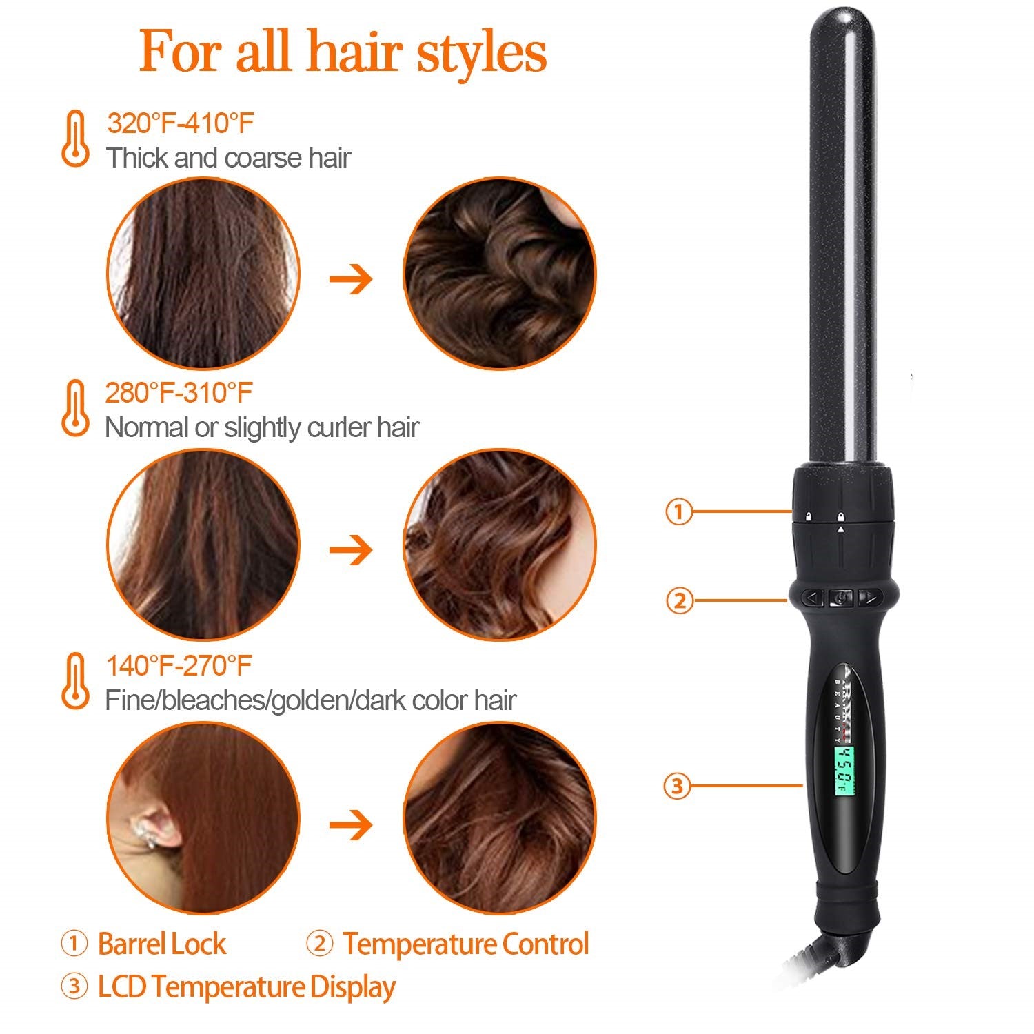 Different types hotsell of curling irons